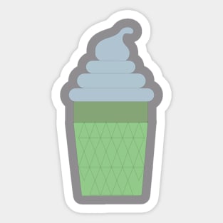 Cool ice cream Sticker